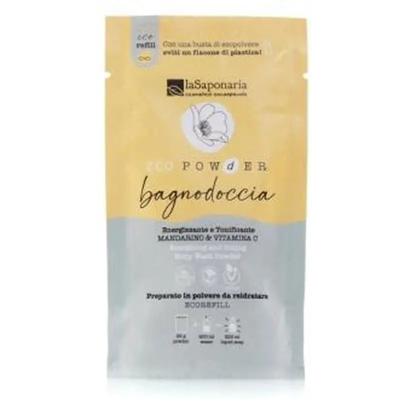 La Saponaria Mandarin-Vitamin C Shower Gel Powder 25Gr.