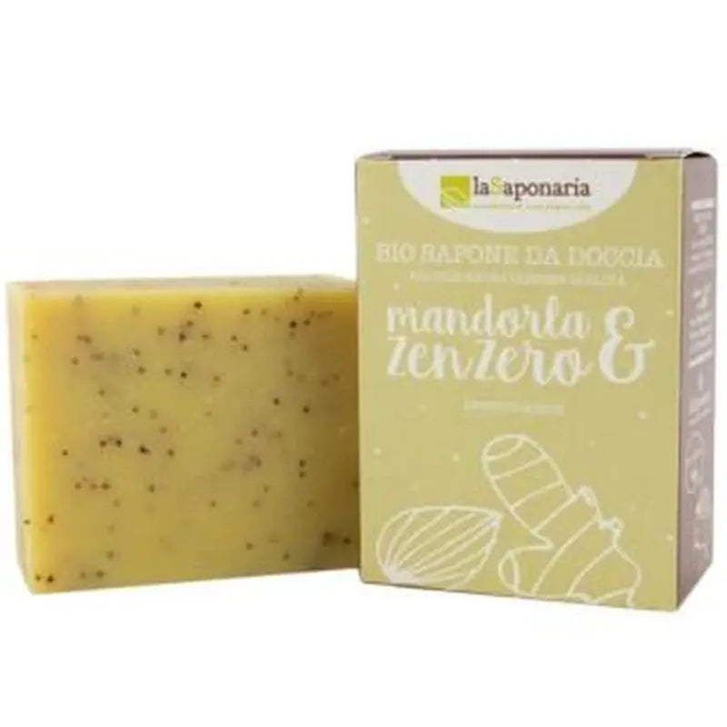 La Saponaria Almond & Ginger Bar Soap 100Gr.