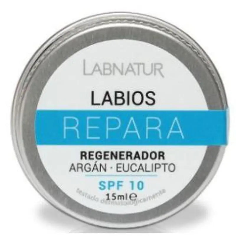 Labnatur Bio Lip Balm Repairs Argan-Eucalyptus 15Ml.
