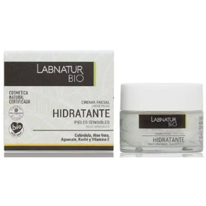 Labnatur Bio Moisturising Facial Cream for Sensitive Skin 50Ml. Bio