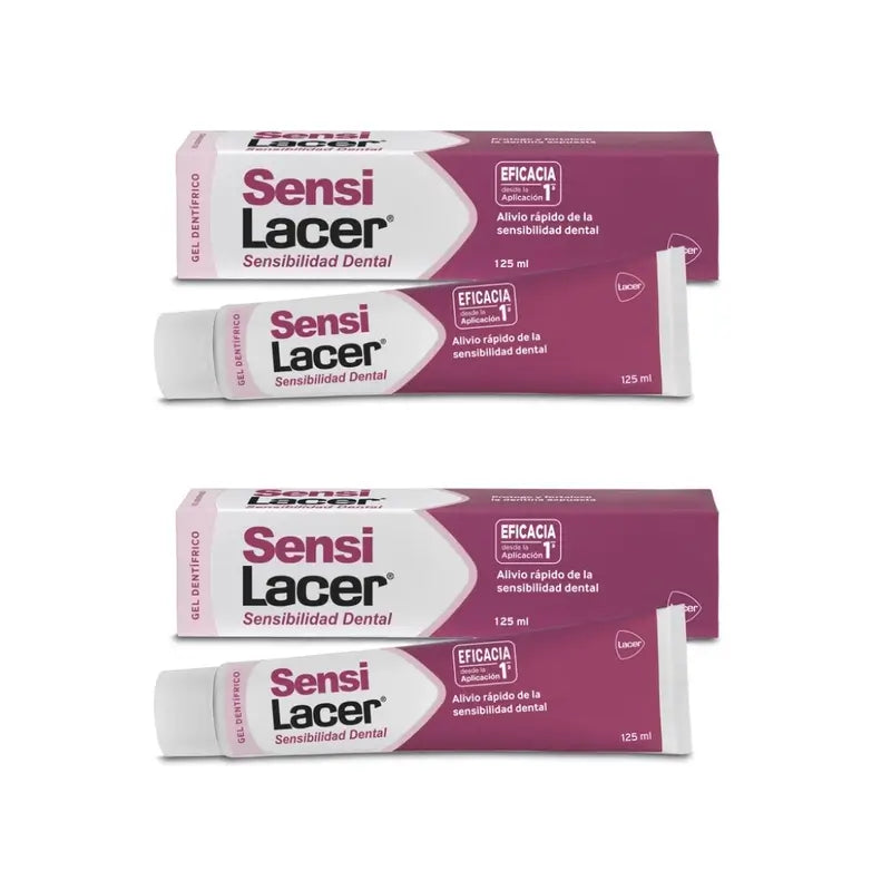 Lacer Sensilacer Dentifrice, 2X125 Ml