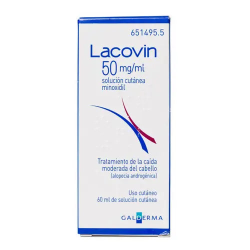 Lacovin 50 mg/ ml Minoxidil Cutaneous Solution 60 ml