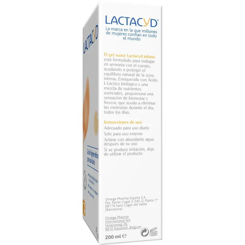 Lactacyd Duplo Gel d'hygiène intime Usage quotidien 2 x 200 ml