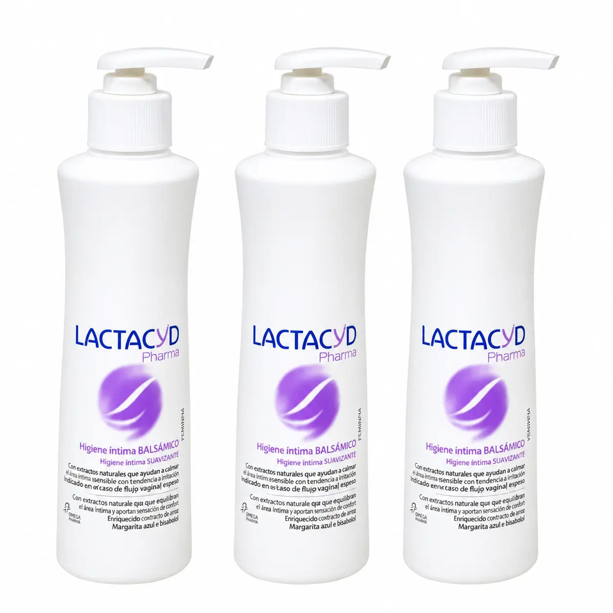 Lactacyd Pharma Triplo Hygiène intime Balsamique 3 x 250 ml