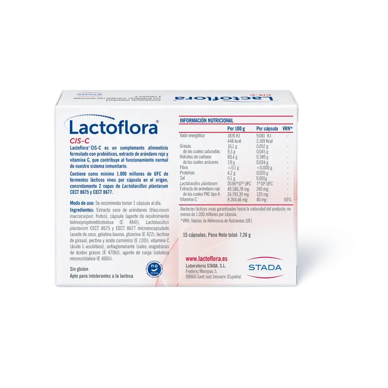 Lactoflora Ciscare 15 gélules