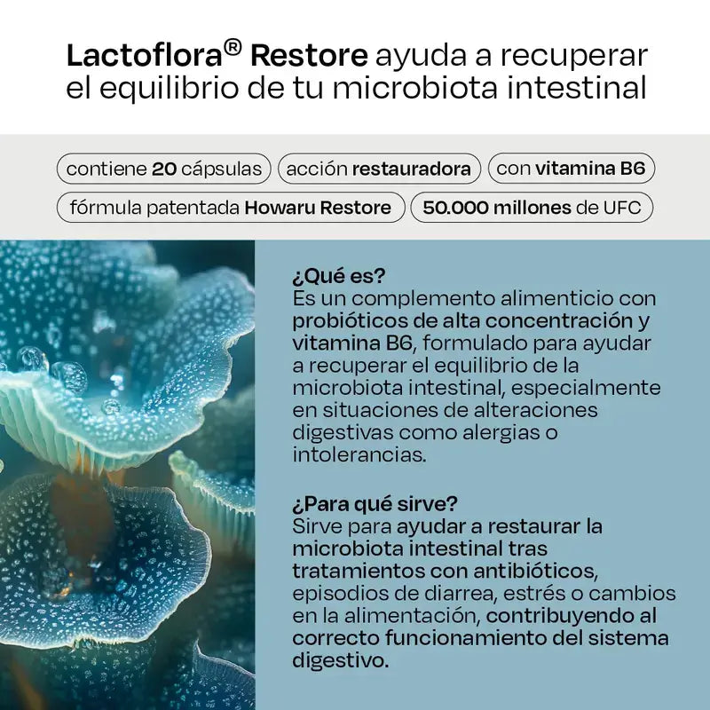 Lactoflora Restore Pack 3 x 20 gélules