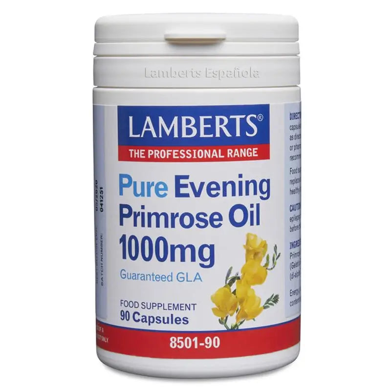 Lamberts Primula Oil Pure 1000Mg , 90 capsules