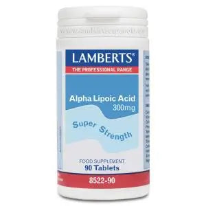 Lamberts Alpha Lipoic Acid 300 Mg. 90 Comp.