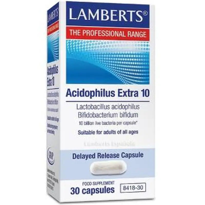 Lamberts Acidofilus Extra 10 (Cooling) 30 Capsules