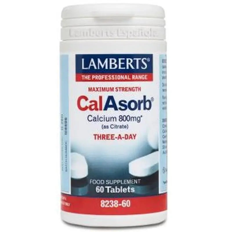 Lamberts Calasorb Calcium Citrate 800Mg.60 Tablets