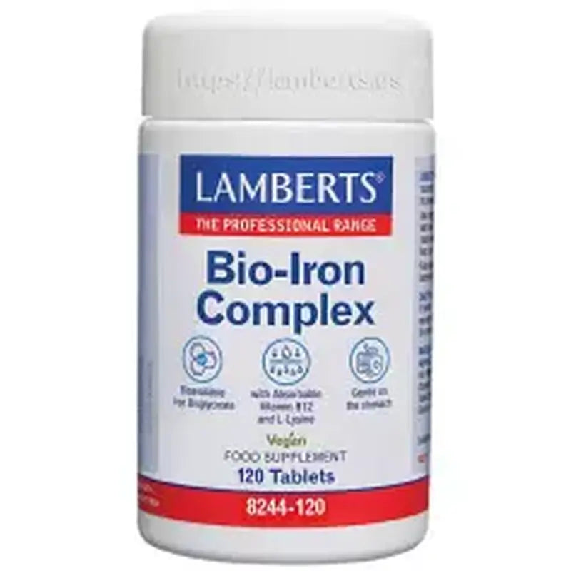 Lamberts Bio Iron Complex, 120 Tablets