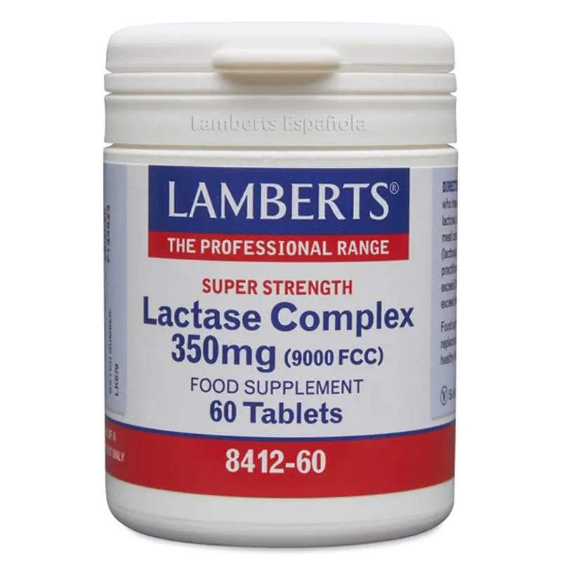 Lamberts Lactase Complex 350Mg, 60 capsules