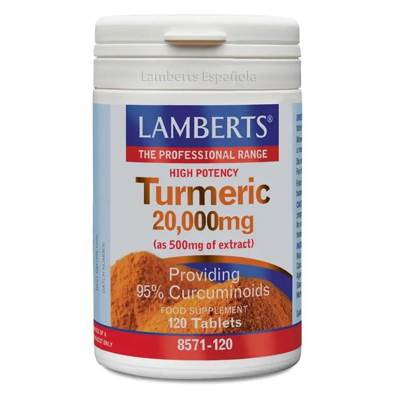 Lamberts Curcuma Turmeric 20.000 Mg , 120 tablets