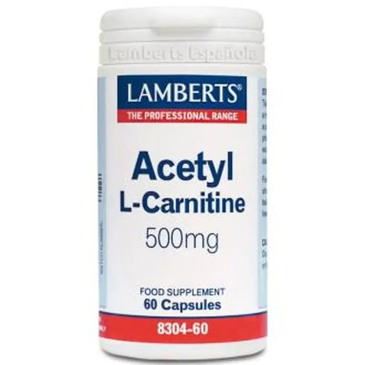 Lamberts L Acetyl Carnitine 60 Capsules
