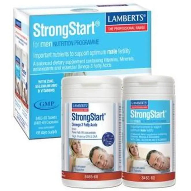 Lamberts Pack Strongstart For Men 60Comp+60 Capsules