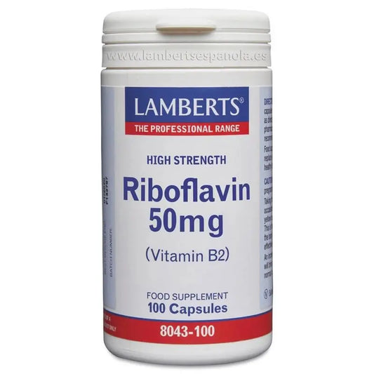 Lamberts Riboflavin (Vit B2) , 100 capsules