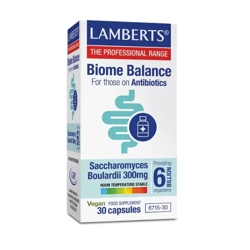 Lamberts Biome Balance Saccharomyces Boulardii, 30 Capsules