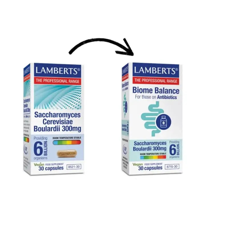 Lamberts Biome Balance Saccharomyces Boulardii, 30 Capsules