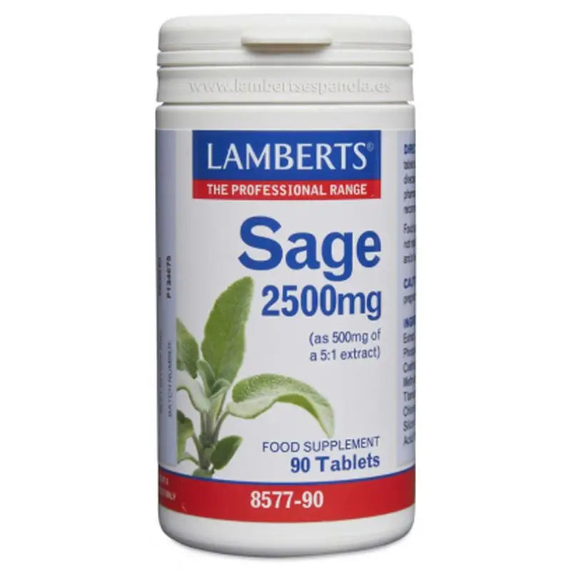 Lamberts Salvia 2500 Mg , 90 tablets