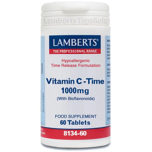 Lamberts Vitamin C Time With Bioflavonoids , 60 tablets