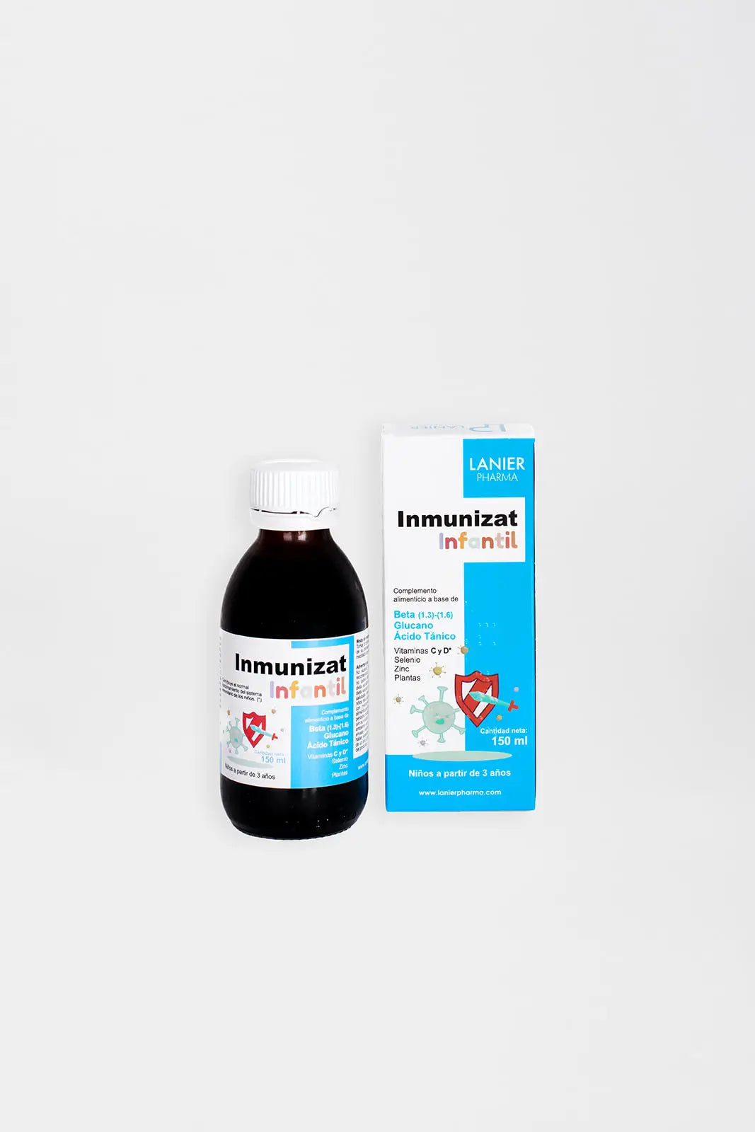 Lanier Pharma Inmunizat Supplément alimentaire pour nourrissons, 150 ml