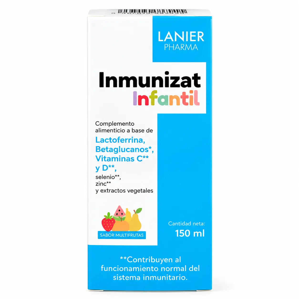 Lanier Pharma Inmunizat Supplément alimentaire pour nourrissons, 150 ml