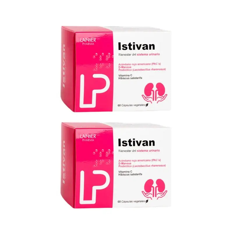 Lanier Pharma Istivan Complément Alimentaire , 2X60 Capsules Végétales