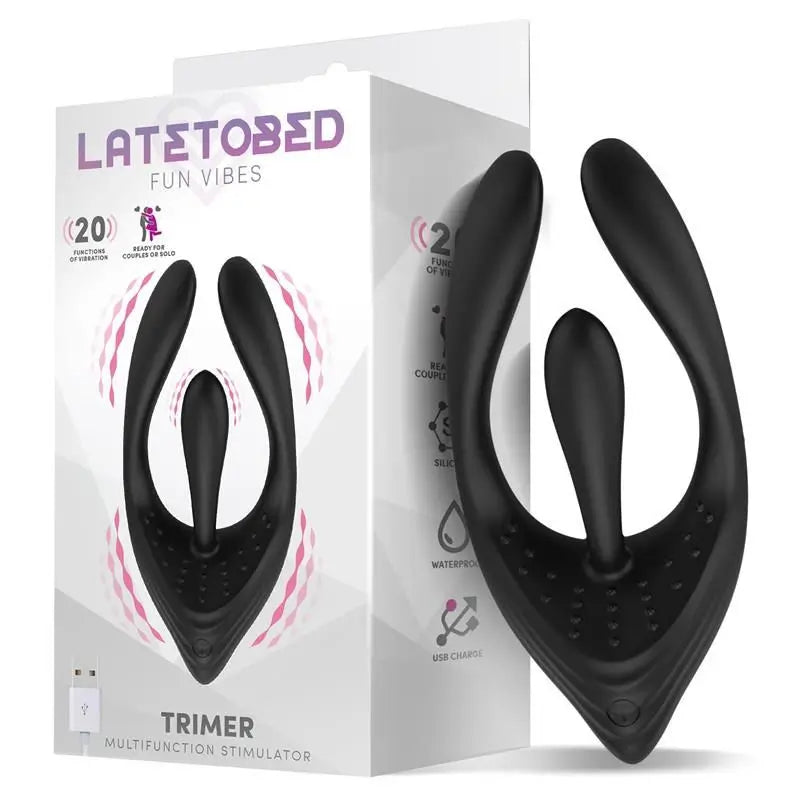 Latetobed 3 Motor Flexible Stimulator Usb Silicone