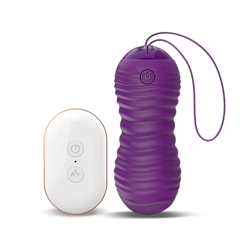 Latetobed Orio Oeuf vibrant et télécommande de mouvement télescopique vers le haut et vers le bas Violet