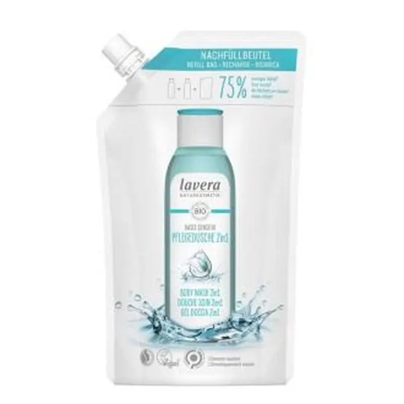 Lavera Basis Sensitiv Shower Gel - Shampoo Refill 500Ml.