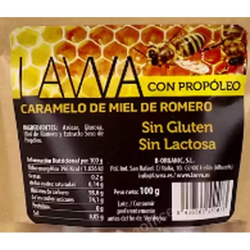 Lavva Miel Romarin Propolis Bonbons 1Kg.