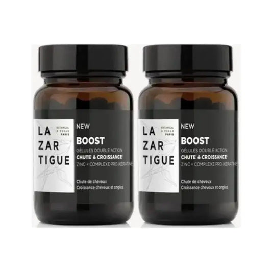 Lazartigue Capsules Chute de Cheveux, Pack 2 x 30 capsules