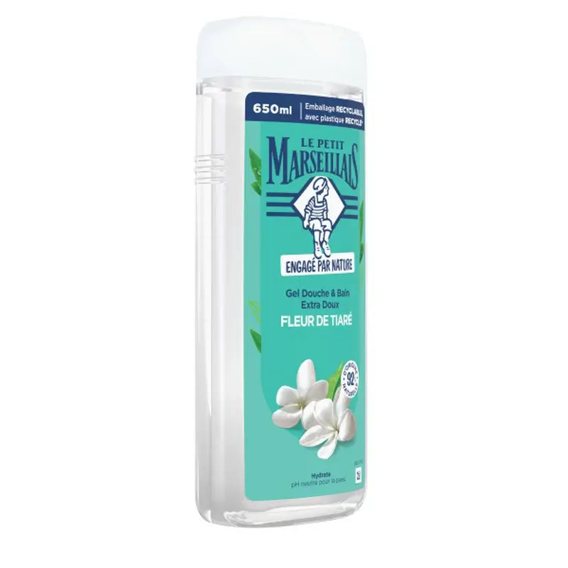 Le Petit Marseillais Gel douche extra-doux Fleur de tiaré, 650 ml