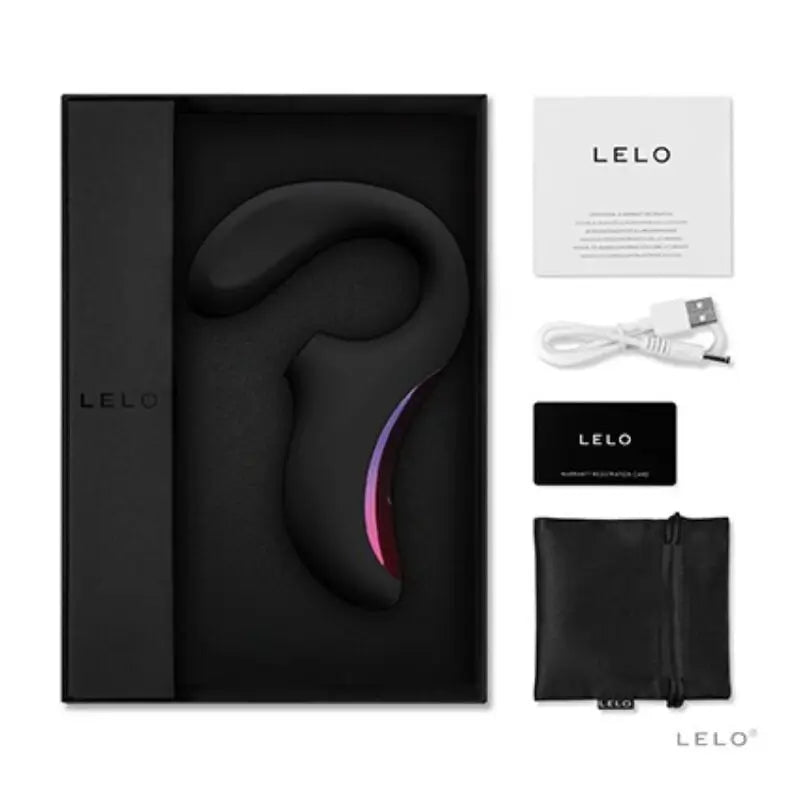 Lelo Enigma Cruise Masseur sonique à double stimulation Noir