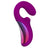Lelo Enigma Double Suction Stimulation Deep Rose Massager