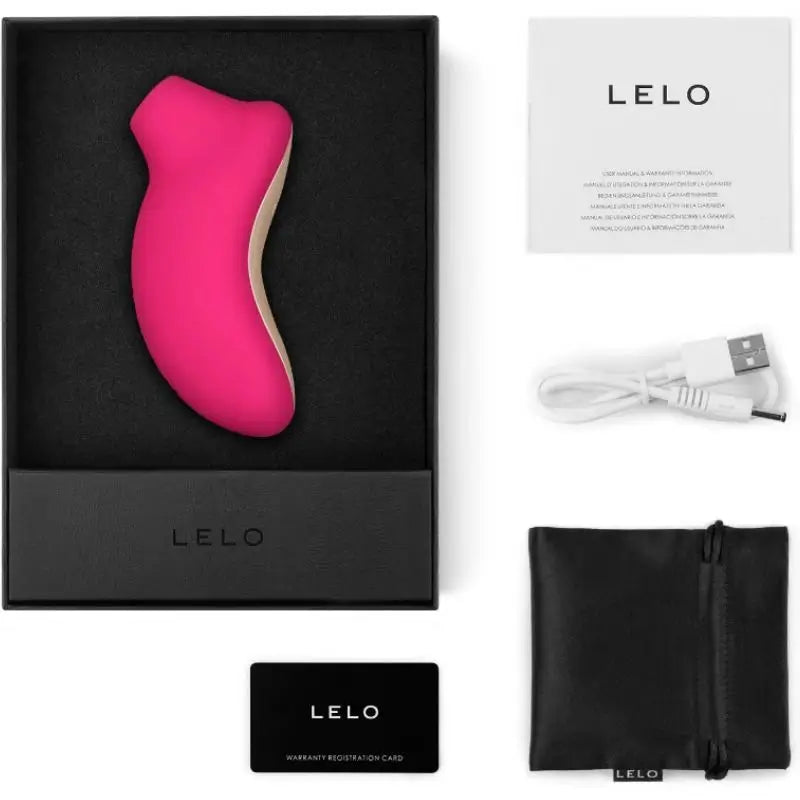 Lelo Stimulateur de clitoris Sona Cruise Cherry