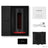 Lelo F1S V2 Masturbateur avec technologie Sdk Rouge - Noir