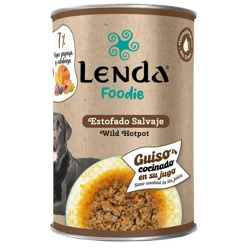 Lenda Foodie ragoût pour chien sauvage, 12x400 g