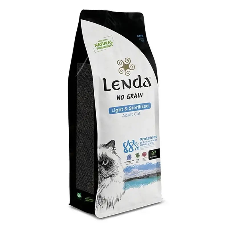Lenda Cat Light stérilisé sans céréales, 2 kg