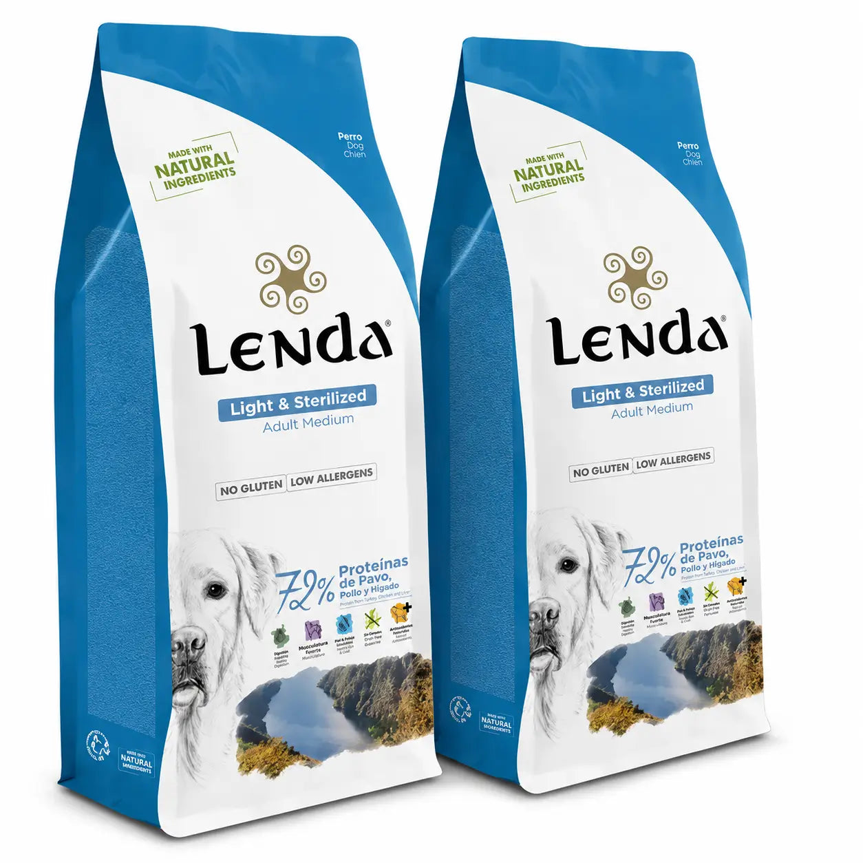 Lenda Adult Dog Light, 2 X 12 kg