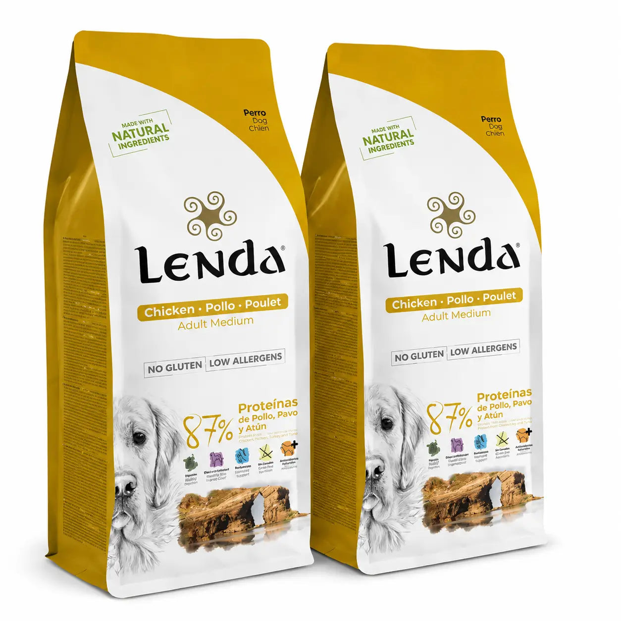 Lenda Adult Dog Chicken, 2 X 12 kg