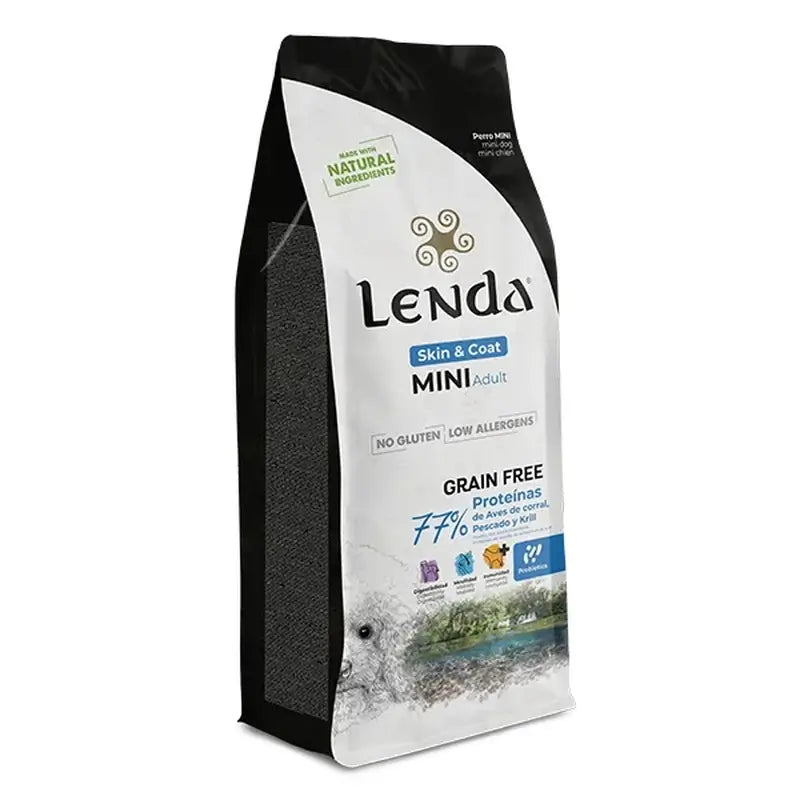 Lenda Mini Dog Hypoallergénique Sans Grains, 6 kg