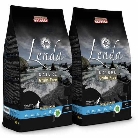 Lenda Dog Nature Thon sans grains, 2 x 12 kg