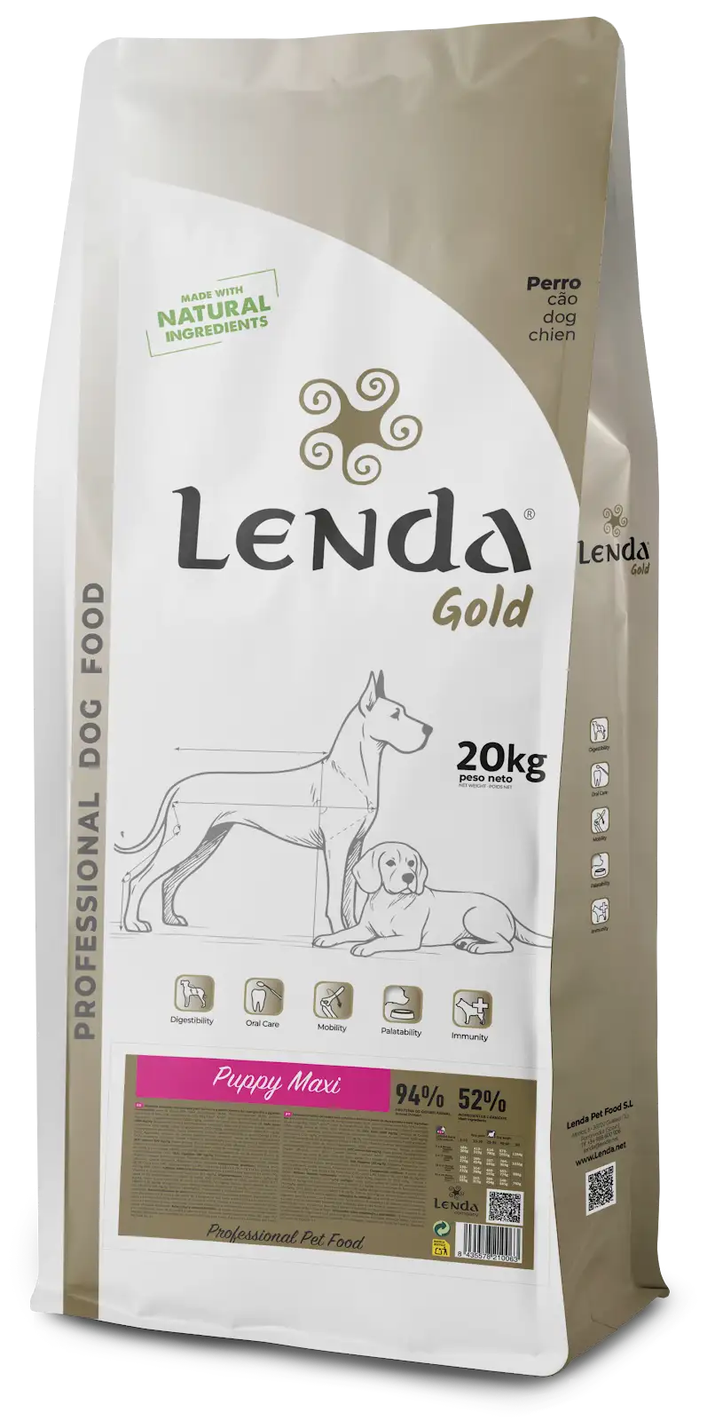 Lenda Professional Gold Puppy Maxi 20Kg