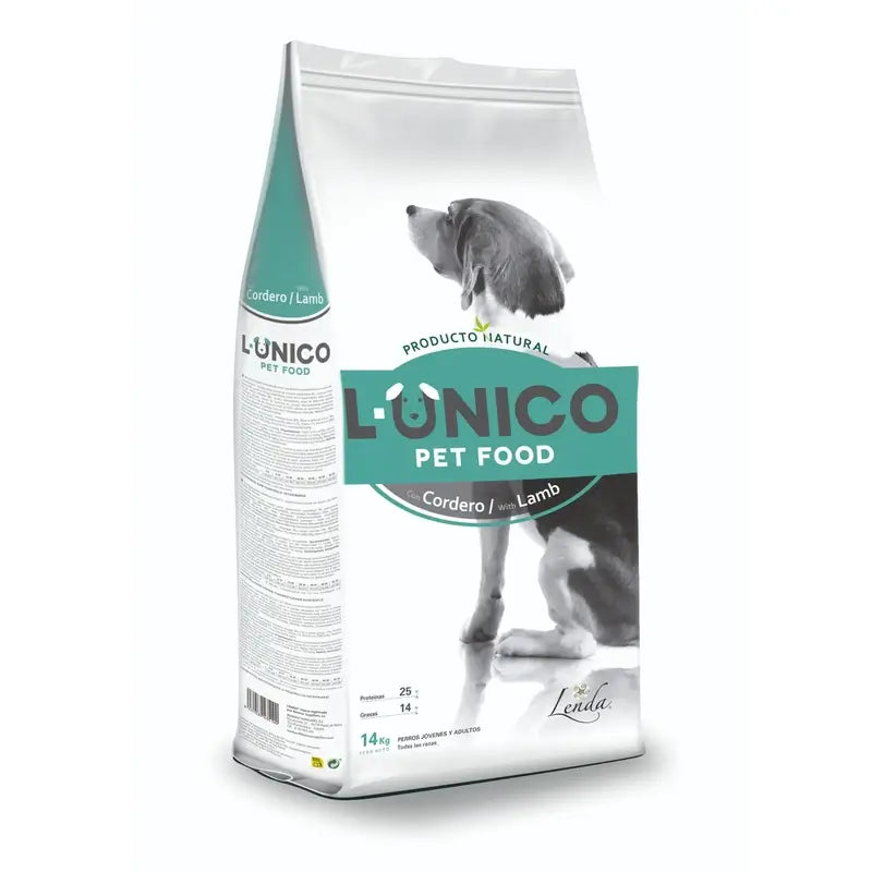 Lenda Unico Agneau pour chien, 14 kg