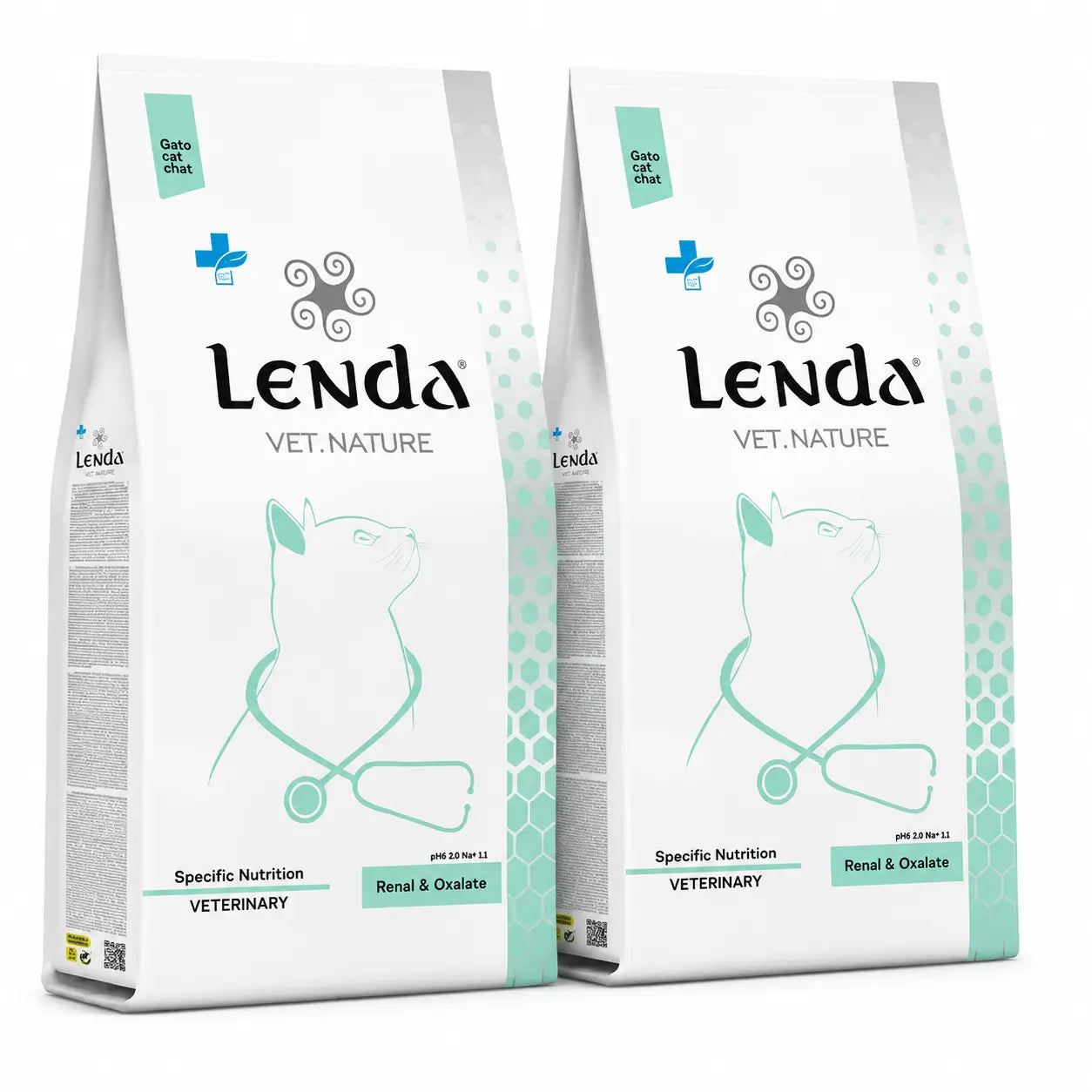 Lenda Vetnature Cat Renal & Oxalate , 2 X 2 kg