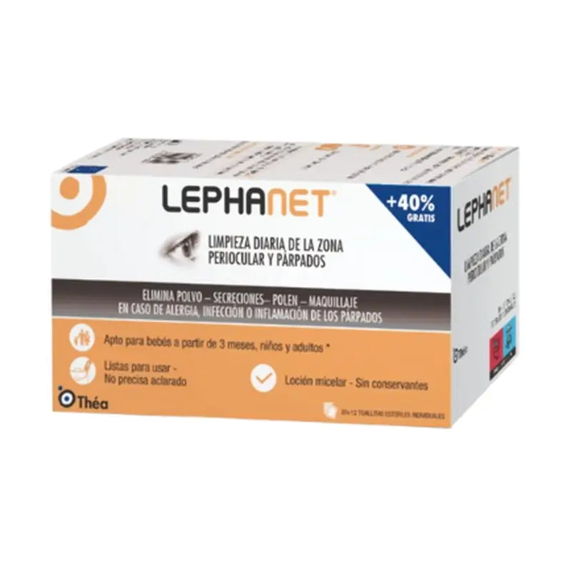 Lephanet Cleansing Wipes 30 pcs + 12 free of charge