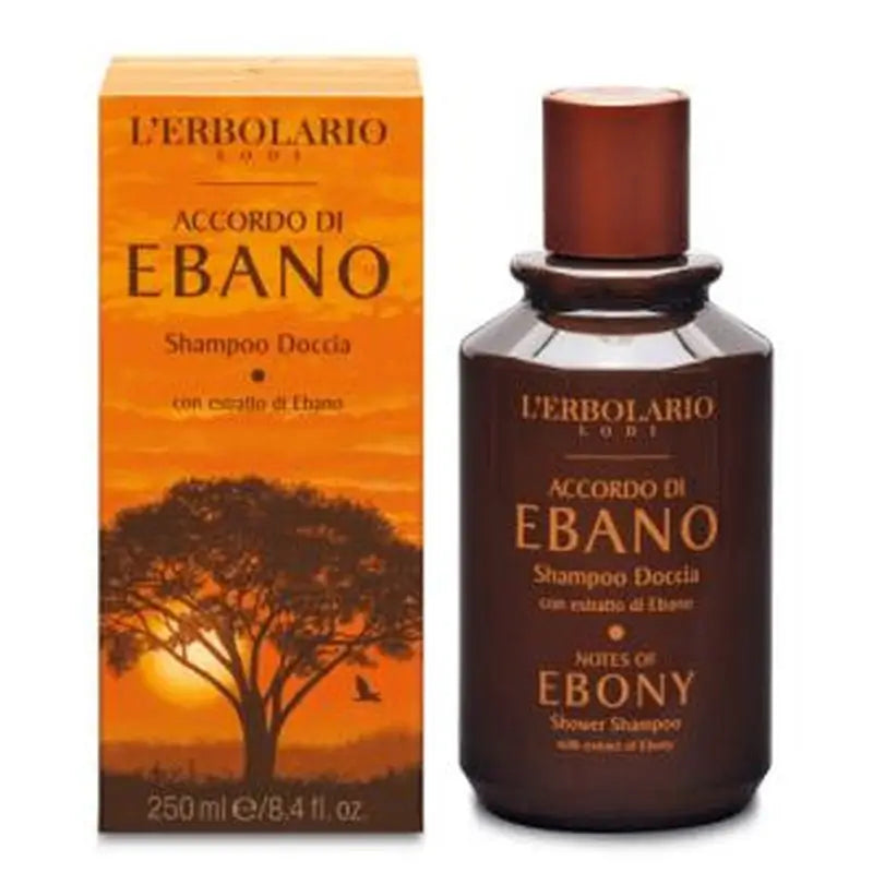 L'Erbolario Accordo Ebano Shower Shampoo 250Ml.