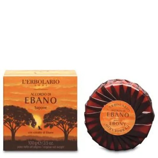 L'Erbolario Accordo Ebano Scented Soap Bar 100Gr.