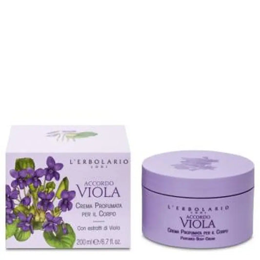 L'Erbolario Accordo Violet Body Cream 200Ml.